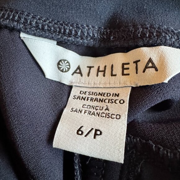 Athleta Endless High Rise Pant Size 6P Ankle Comfort Travel Athleisure Stretch - Picture 4 of 16
